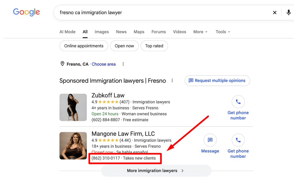 Google Local Services Ads