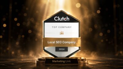 CLUTCH TOP LOCAL SEO COMPANY 2024 AWARD: НАГОРОДА ДЛЯ MARKETING LINK