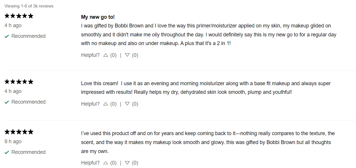 Customer Reviews: Types and Examples of How They Appear