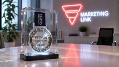MARKETING LINK ОТРИМАЛА ECDMA GLOBAL AWARDS SILVER WINNER 2025 ЯК FULL-SERVICE DIGITAL MARKETING AGENCY