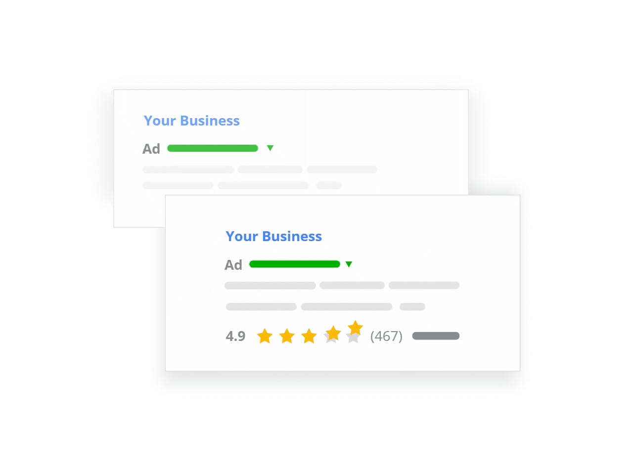 Как добавить звезды в рекламу Google: поисковую, дисплейную рекламу, Google Shopping, Performance Max, Google Карты