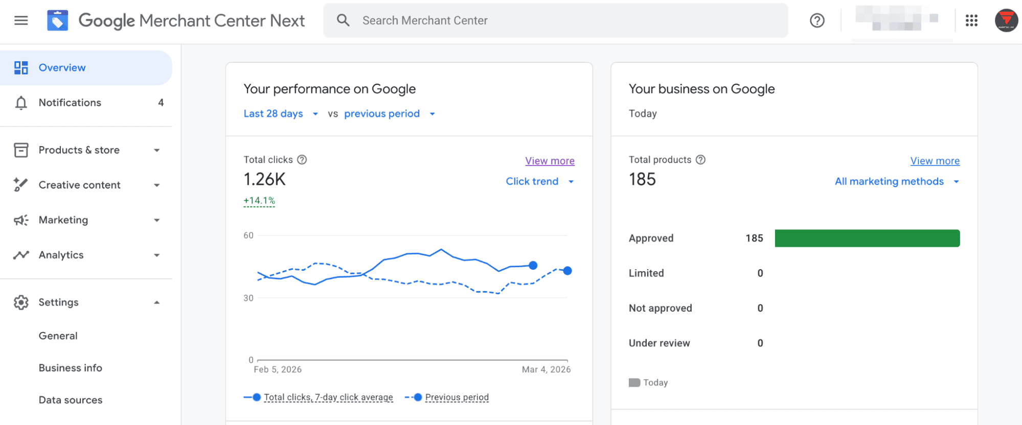 Google Merchant Center Next Registration