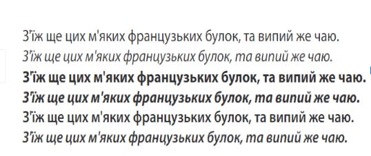 як виглядає Lorem Ipsum