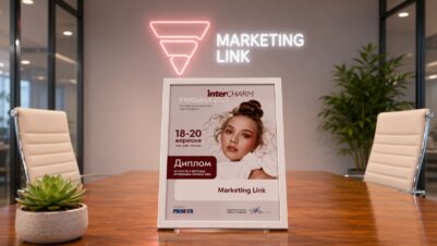 MARKETING LINK ОТРИМАЛА ДИПЛОМ ЗА УЧАСТЬ В INTERCHARM-УКРАЇНА 2024