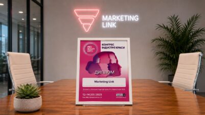MARKETING LINK ОТРИМАЛА ДИПЛОМ ЗА УЧАСТЬ У PRO BEAUTY EXPO 2025