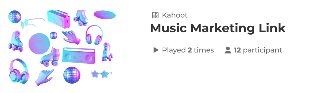 Music contests for the team