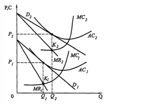 formulas and graphs of price discrimination in the market