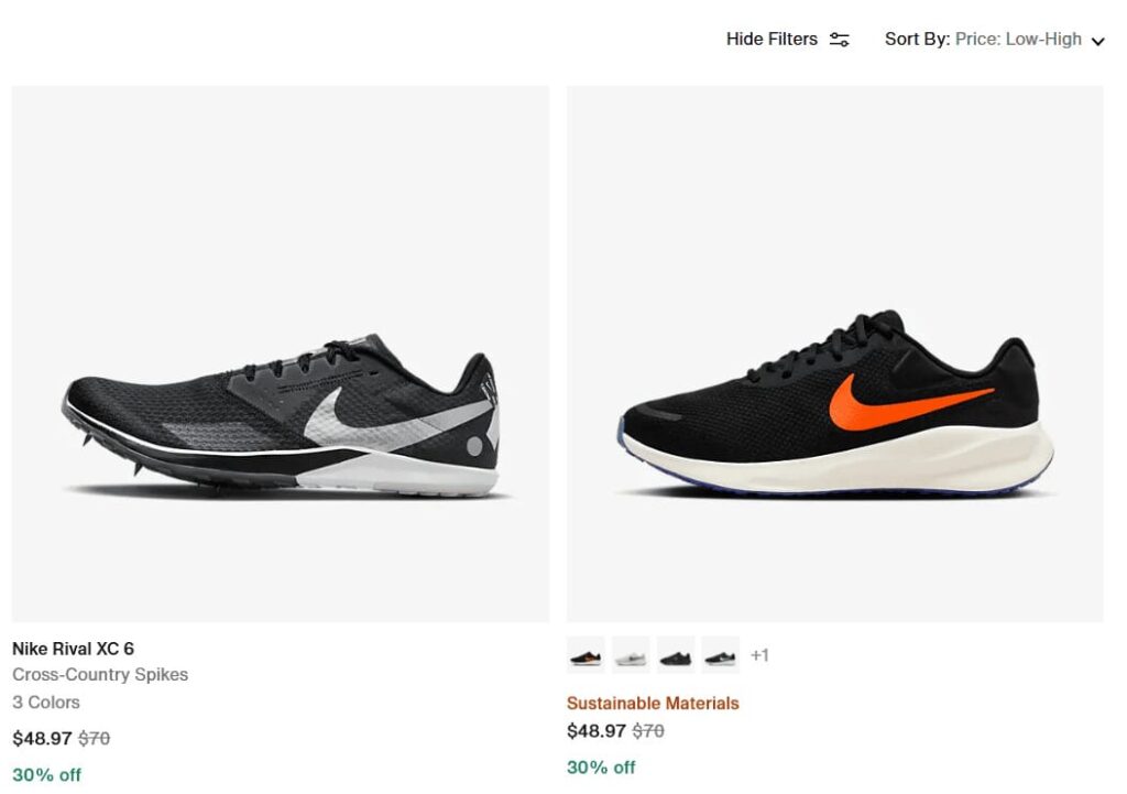  Nike's budget line of sneakers