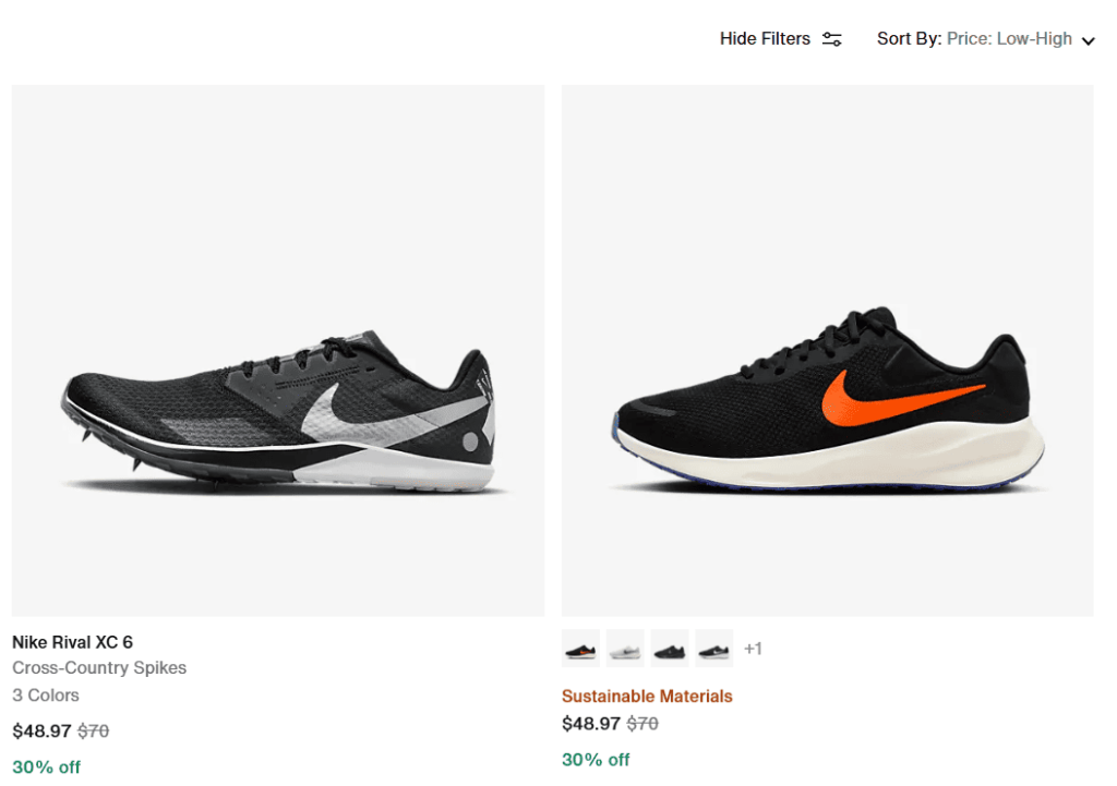  Nike's budget line of sneakers