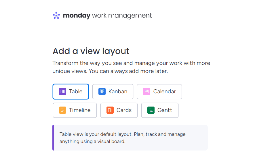 Choosing a card design style on the Mondey website