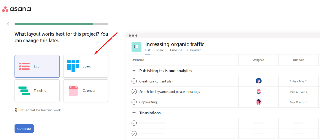 Providing free access to paid services in Asana