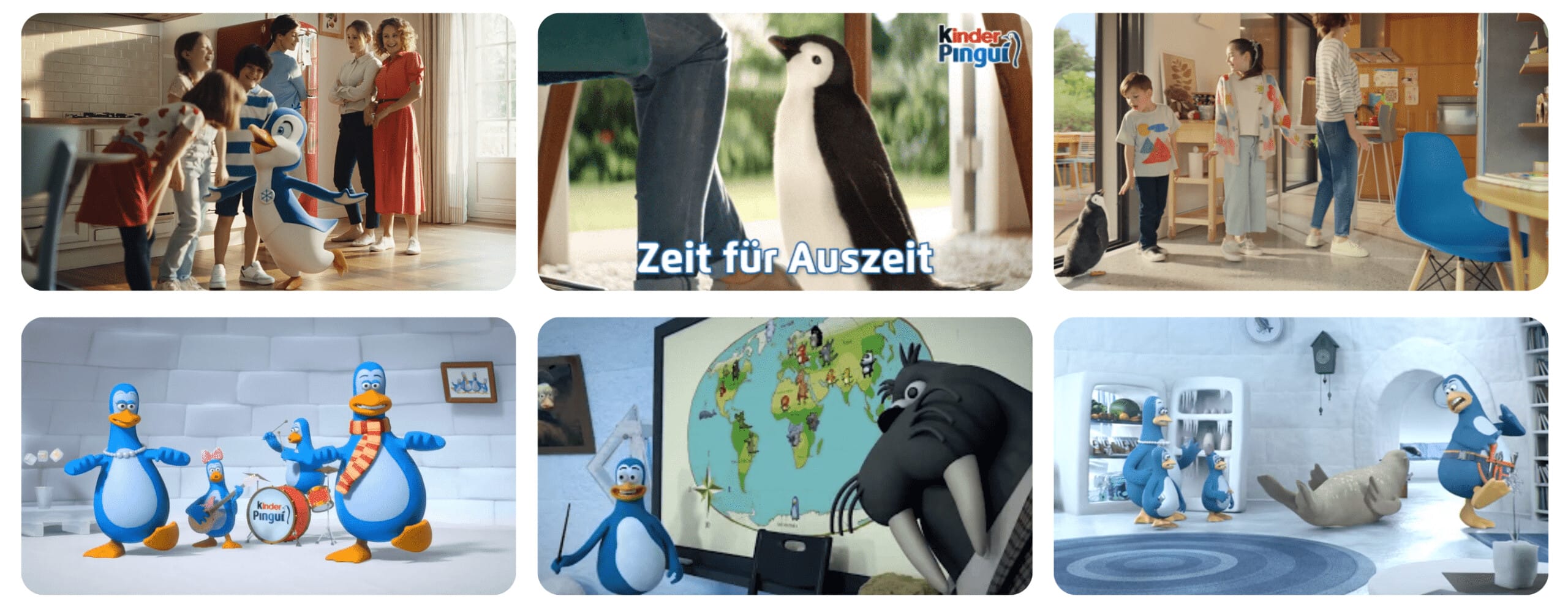 Примеры сторителинга Kinder Pingui