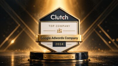 CLUTCH TOP GOOGLE ADWORDS COMPANY 2024 AWARD ВІДЗНАЧИЛА MARKETING LINK