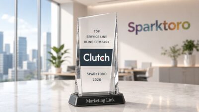 CLUTCH SPARKTORO SERVICE LINE BADGE 2026: MARKETING LINK ОТРИМАЛА БЕЙДЖ ЗА РОБОТУ З AUDIENCE RESEARCH