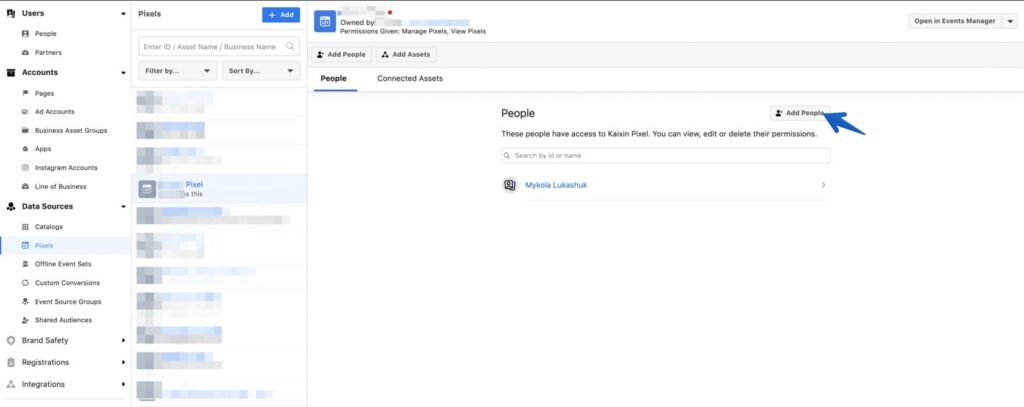 додайте в Google Tag Manager піксель Facebook