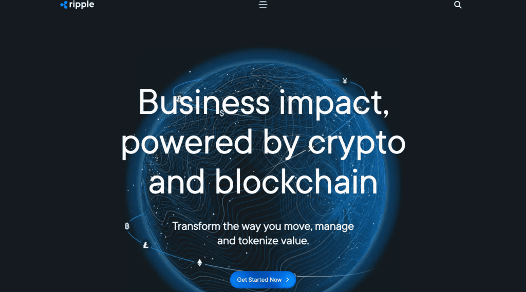 Міжнародний фінансовий сайт по криптовалюті Ripple