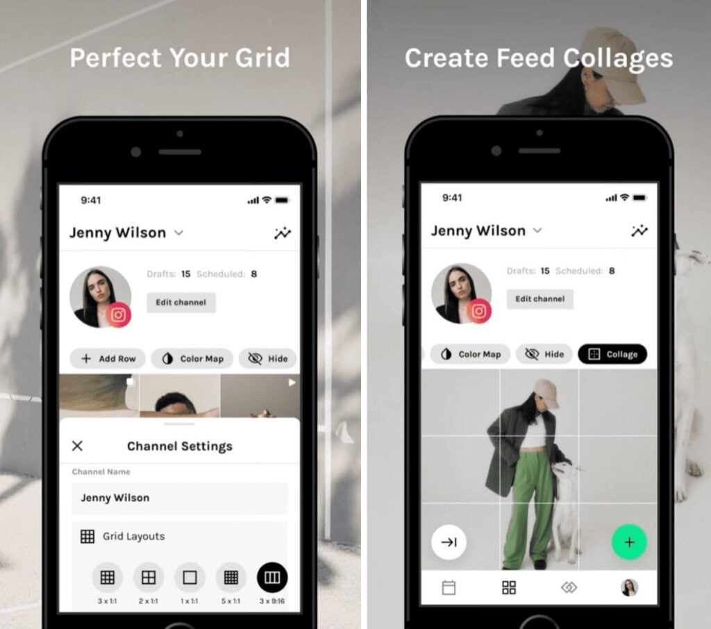 Example of short descriptions on landing pages