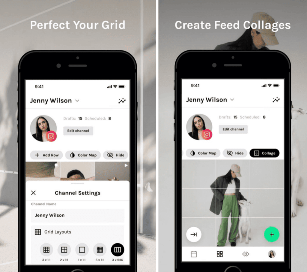Example of short descriptions on landing pages